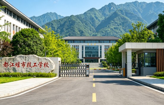 都江堰市技工学校环境 都江堰市技工学校环境